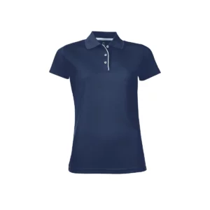 Polo Sol’s PERFORMER WOMEN en color French marino, vista frontal