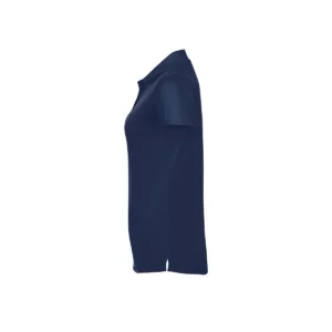 Polo Sol’s PERFORMER WOMEN en color French marino, vista lateral