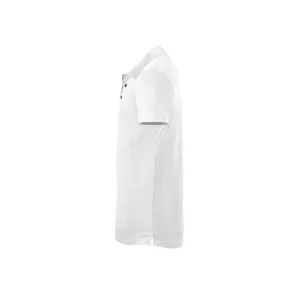 Polo Sol’s PERFORMER MEN en color Blanco, vista lateral