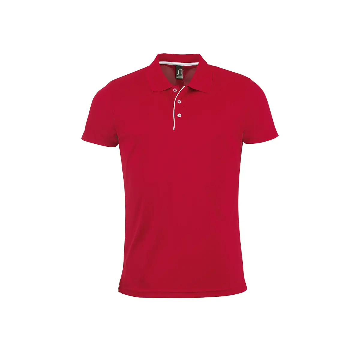Polo hombre SOL’S PERFORMER MEN 01180 12 Polo Sol’s PERFORMER MEN en color Rojo, vista frontal