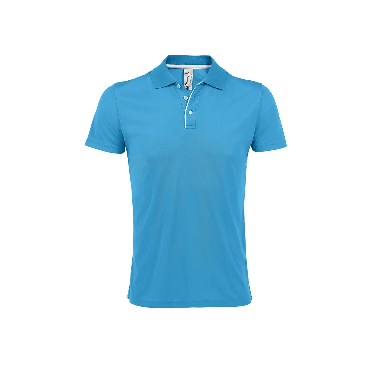 Polo hombre SOL’S PERFORMER MEN 01180 15 Polo Sol’s PERFORMER MEN en color Aqua, vista frontal