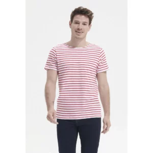 Camiseta SOL'S MILES MEN 01398, presentación con modelo