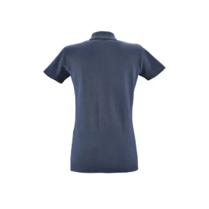 Polo Sol’s PHOENIX WOMEN en color Denim jaspeado, vista trasera