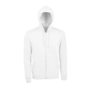 Sudadera SOL’S 01714 en Blanco, vista frontal