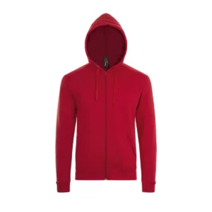 Sudadera SOL’S 01714 en Rojo, vista frontal