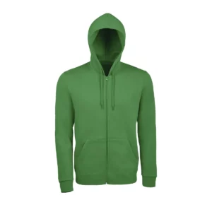 Sudadera SOL’S 01714 en Verde pradera, vista frontal