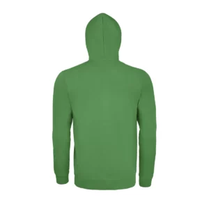 Sudadera SOL’S 01714 en Verde pradera, vista trasera