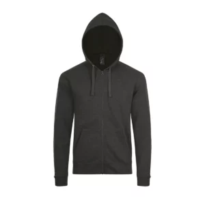 Sudadera SOL’S 01714 en Antracita mezcla, vista frontal