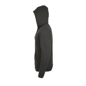 Sudadera SOL’S 01714 en Antracita mezcla, vista lateral