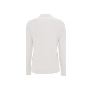 Polo Sol’s PERFECT LSL WOMEN en color Blanco, vista trasera