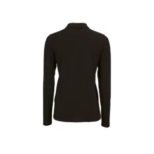 Polo Sol’s PERFECT LSL WOMEN en color Negro, vista trasera