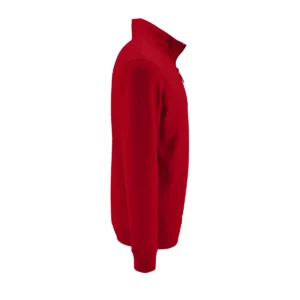 Sudadera SOL’S 02088 en Rojo, vista lateral
