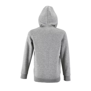 Sudadera SOL’S 02092 en Gris mezcla, vista trasera
