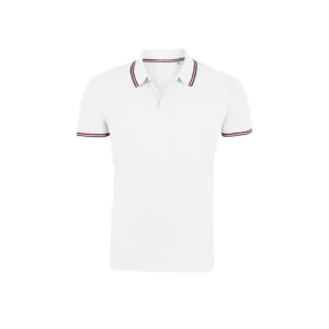 Polo Sol’s PRESTIGE MEN en color Blanco, vista frontal