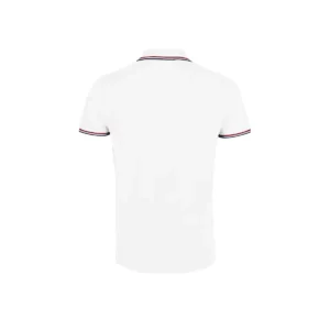 Polo Sol’s PRESTIGE MEN en color Blanco, vista trasera