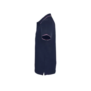 Polo Sol’s PRESTIGE MEN en color French marino, vista lateral