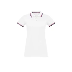 Polo Sol’s PRESTIGE WOMEN en color Blanco, vista frontal