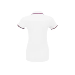 Polo Sol’s PRESTIGE WOMEN en color Blanco, vista trasera