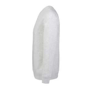 Sudadera SOL’S 02990 en Ash, vista lateral