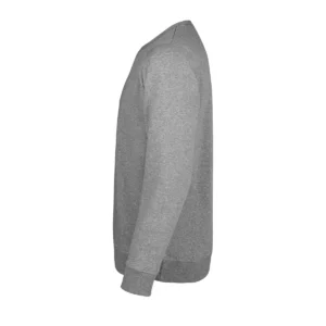 Sudadera SOL’S 02990 en Gris mezcla, vista lateral