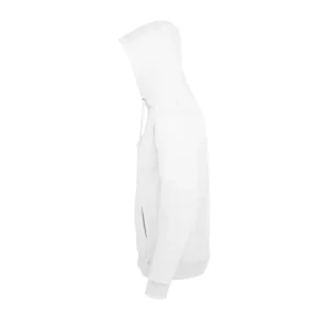 Sudadera SOL’S 02991 en Blanco, vista lateral