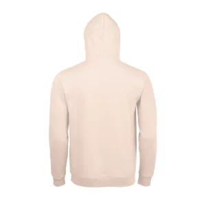 Sudadera SOL’S 02991 en Rosa crema, vista trasera