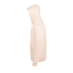 Sudadera SOL’S 02991 en Rosa crema, vista lateral