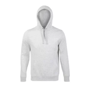 Sudadera SOL’S 02991 en Ash, vista frontal