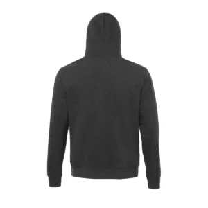 Sudadera SOL’S 02991 en Antracita mezcla, vista trasera