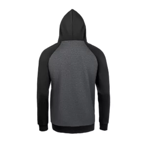 Sudadera SOL’S 02998 en Antracita mezcla negro, vista trasera