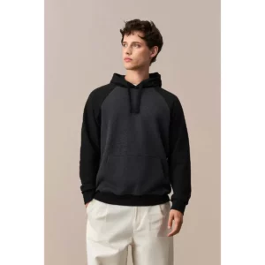 Sudadera SOL’S 02998, vista frontal con persona
