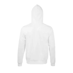 Sudadera SOL’S 03105 en Blanco, vista trasera