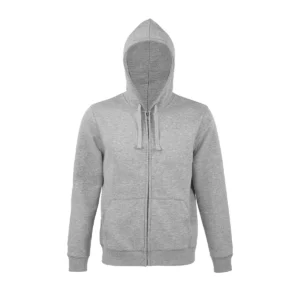 Sudadera SOL’S 03105 en Gris mezcla, vista frontal