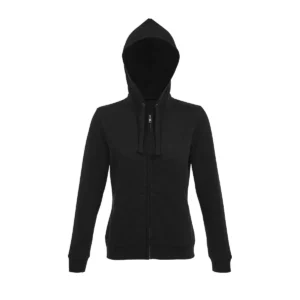 Sudadera SOL’S 03106 en Negro, vista frontal
