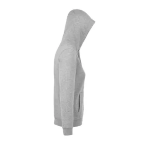 Sudadera SOL’S 03106 en Gris mezcla, vista lateral