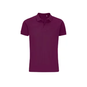Polo Sol’s PLANET MEN en color Astral violeta, vista frontal