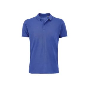 Polo Sol’s PLANET MEN en color Azul royal, vista frontal