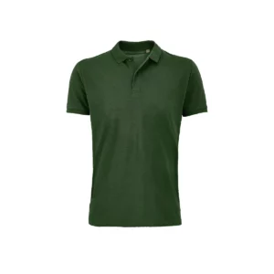 Polo Sol’s PLANET MEN en color Verde botella, vista frontal