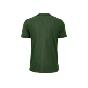 Polo Sol’s PLANET MEN en color Verde botella, vista trasera