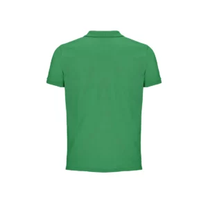 Polo Sol’s PLANET MEN en color Verde primavera, vista trasera