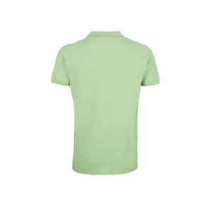 Polo Sol’s PLANET MEN en color Verde hielo, vista trasera