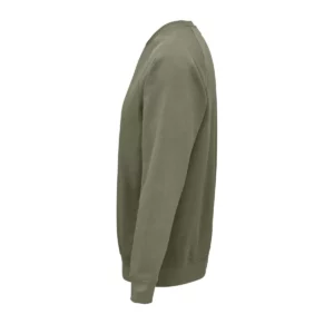 Sudadera SOL’S 03567 en Caqui, vista lateral