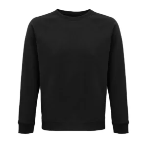 Sudadera SOL’S 03567 en Negro, vista frontal