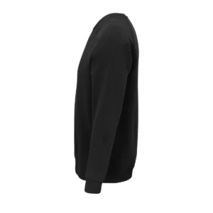 Sudadera SOL’S 03567 en Negro, vista lateral