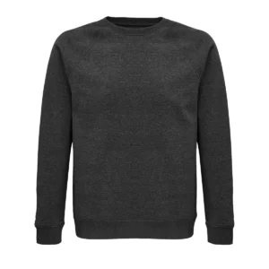 Sudadera SOL’S 03567 en Antracita mezcla, vista frontal