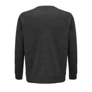 Sudadera SOL’S 03567 en Antracita mezcla, vista trasera