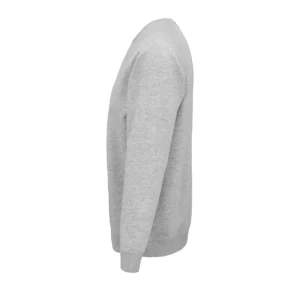Sudadera SOL’S 03567 en Gris mezcla, vista lateral
