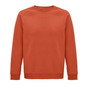 Sudadera SOL’S 03567 en Naranja tostado, vista frontal