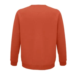 Sudadera SOL’S 03567 en Naranja tostado, vista trasera