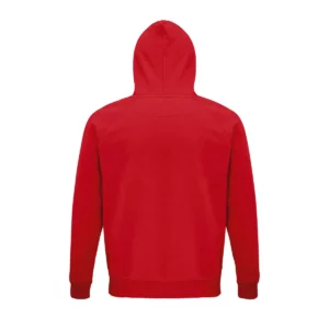 Sudadera SOL’S 03568 en Rojo, vista trasera